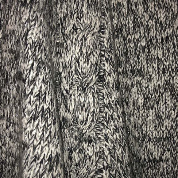 Black and white tweed cape - Picture 4 of 4